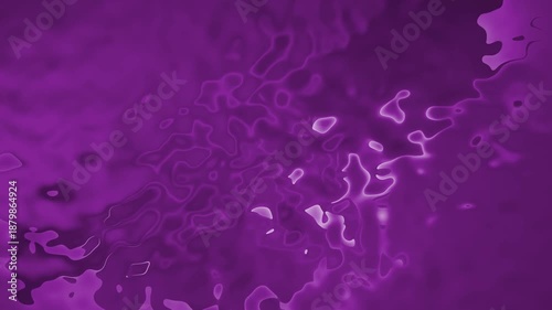 Abstract Liquid waves motion flowing background Seamless looping Purple Color Liquid Reflection  background Video animation Ultra HD 4K 3840x2160