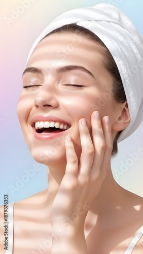 Soft Pastel 3D Wellness Concept