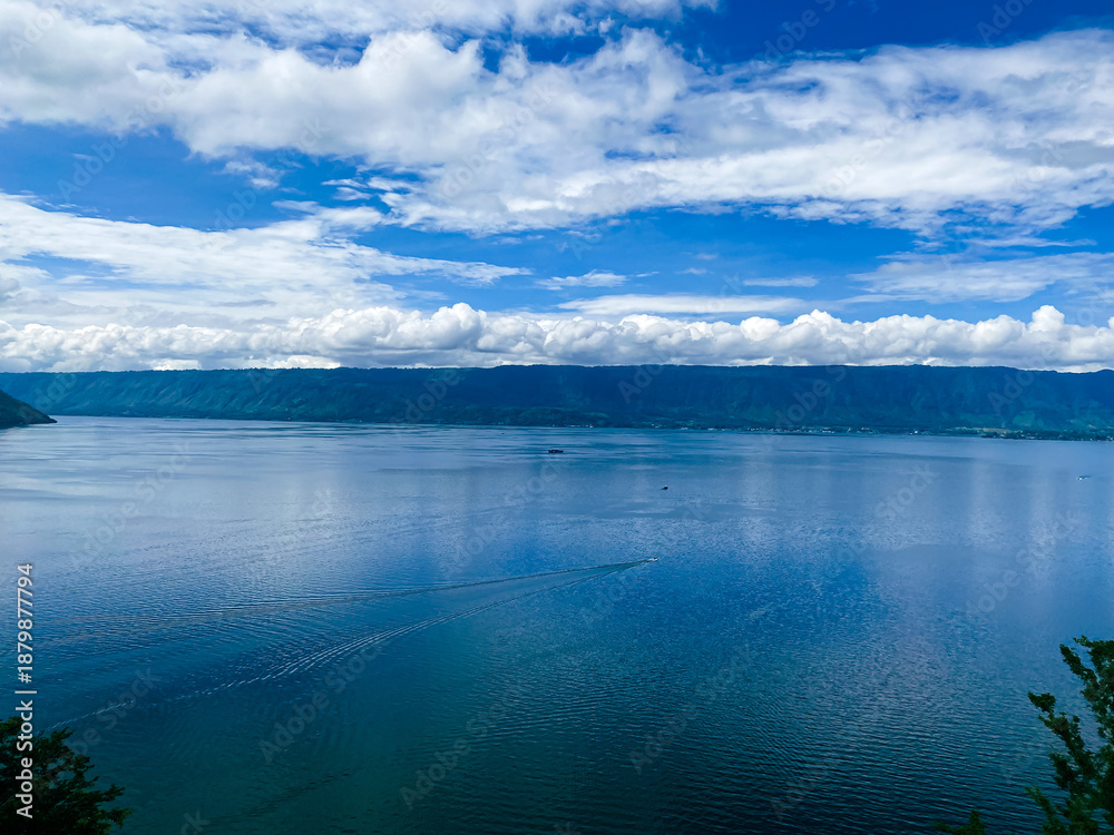 Obraz premium Lake Toba, North Sumatra 