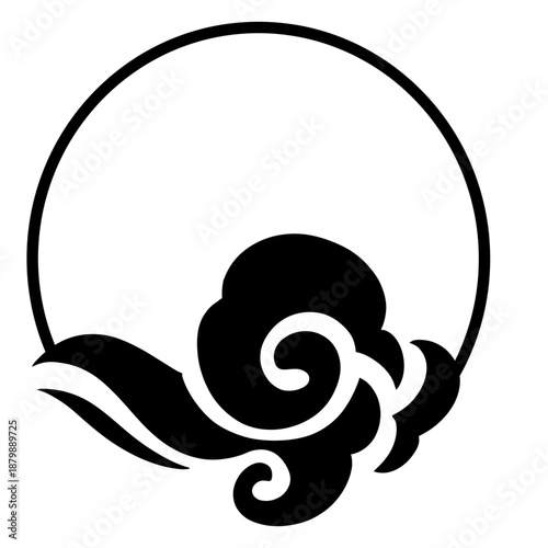 Icon vector silhouette japan