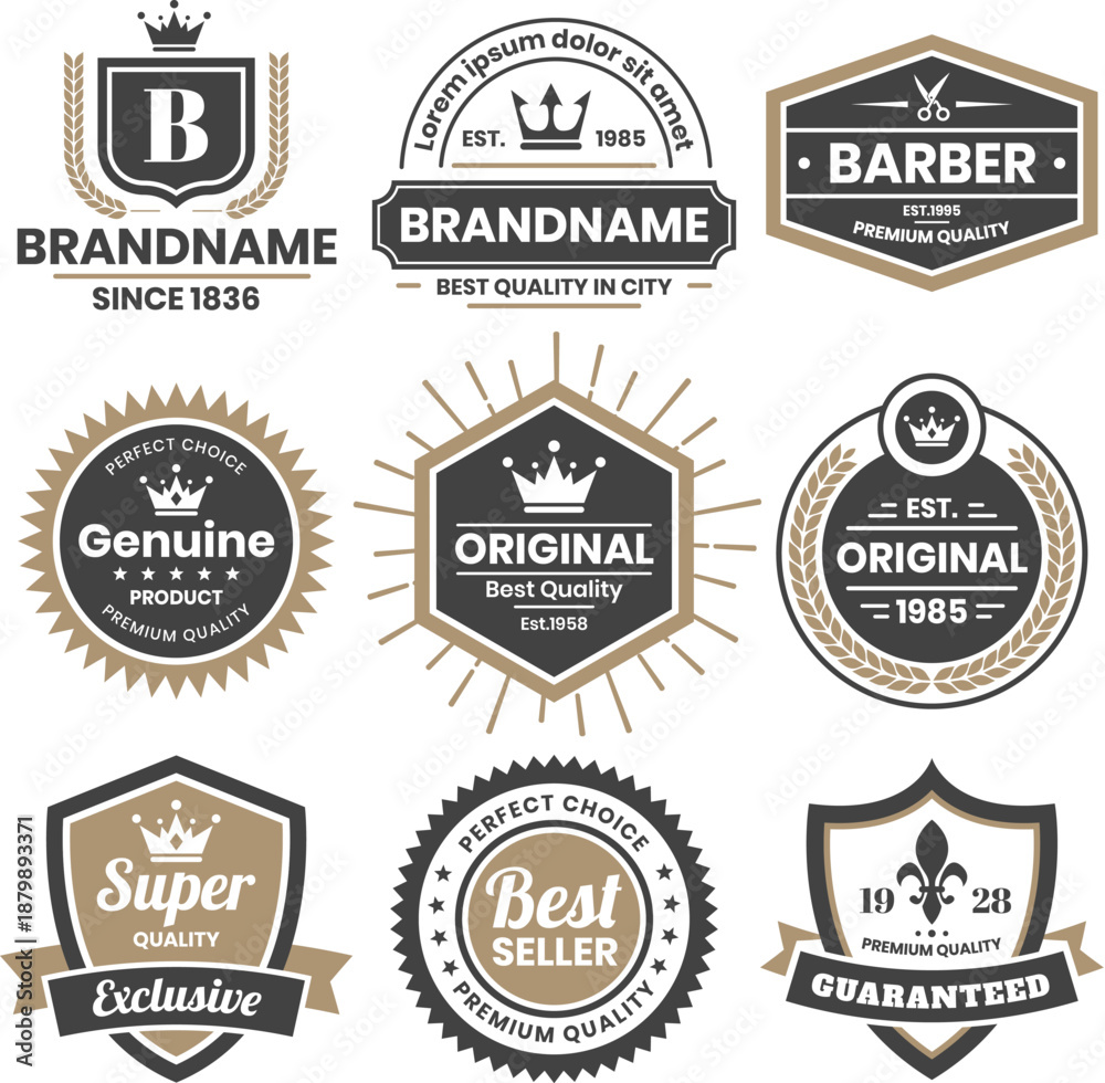 Fototapeta premium Ultimate Logo Bundle Pack 2026 | Modern, Minimal & Creative Logos