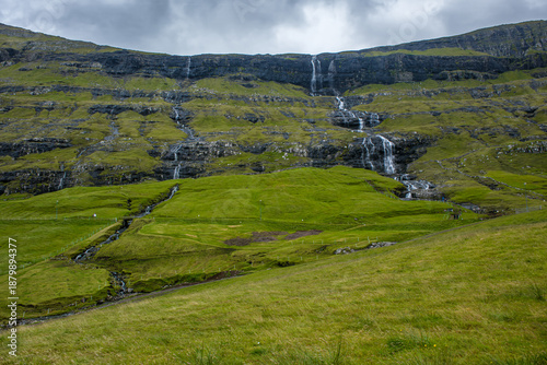 Saksun Waterfall - Faroe Islands