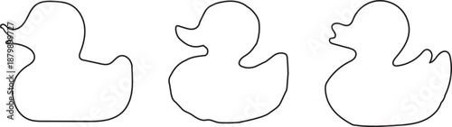 Simple black vector illustration of human footprints in a cute cartoon style suitable for logo or icon design