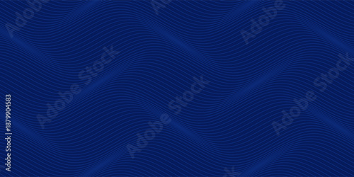 Premium background design with diagonal dark blue line pattern. Vector horizontal template for digital lux business banner, contemporary formal invitation, luxury voucher, prestigious gift certificate