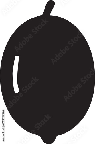 3d cartoon vector illustration of a tea cup with lemon on an abstract orange background featuring a black metal sphere icon like an explosive bomb or holiday decoration object