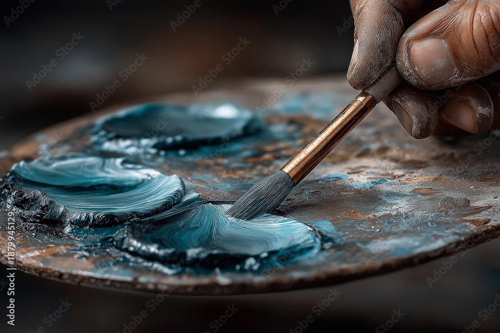 Obraz premium The joy of creation.