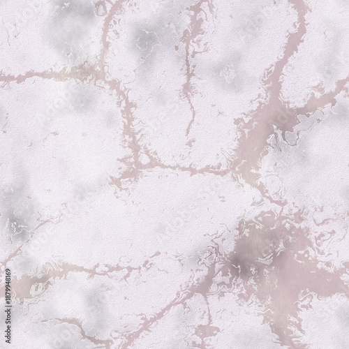 Seamless textured concrete wall with patches of moss and mold