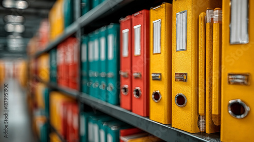 Folder spine index window design supporting record retrieval through alignment tolerance, visibility framing, labeling accuracy, and structured filing system integration