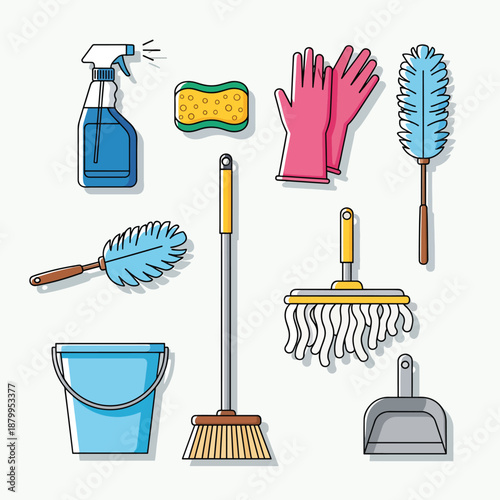 Cleaning Supplies and Tools