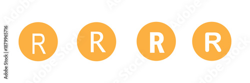 Registered trademark, trademark icon, legal protection, branding, logo, intellectual property, rights, secure, design, graphic, minimal, ownership, identity, law, .