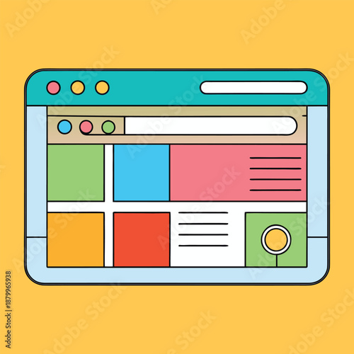 A vibrant website template bursting with colors, sleek layouts, and modern design, perfect for showcasing content, engaging visitors, and boosting online appeal.
