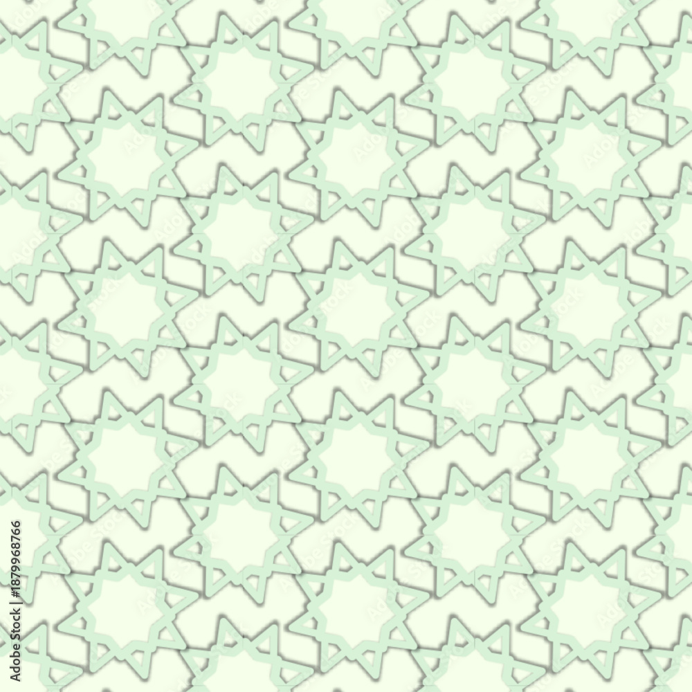 Fototapeta premium maroccan and arabic islamic geometric seamless pattern