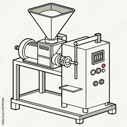Industrial coffee grinder machine