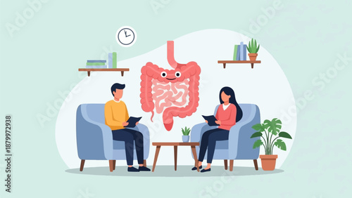 Consultation with a personified digestive system