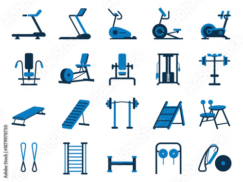 A collection of various fitness equipment ideal for home and gym workouts.