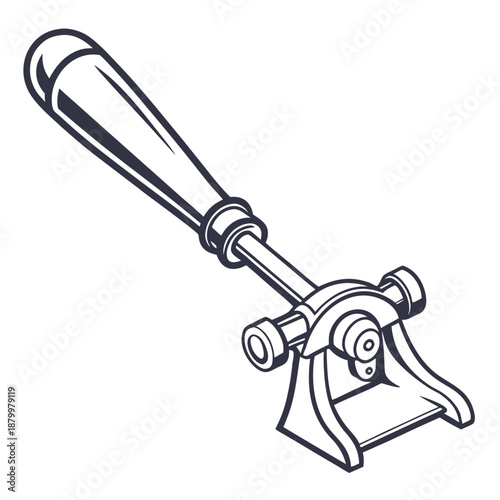 Vintage garlic press