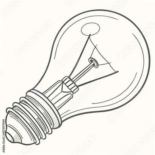 Light bulb illustration