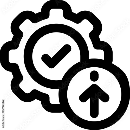 management line icon. Clean and minimalist vector icon for websites, mobile apps, presentations, and logos. Fully scalable and customizable for any project.