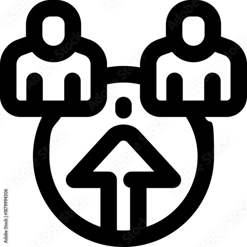 selection line icon. Clean and minimalist vector icon for websites, mobile apps, presentations, and logos. Fully scalable and customizable for any project.