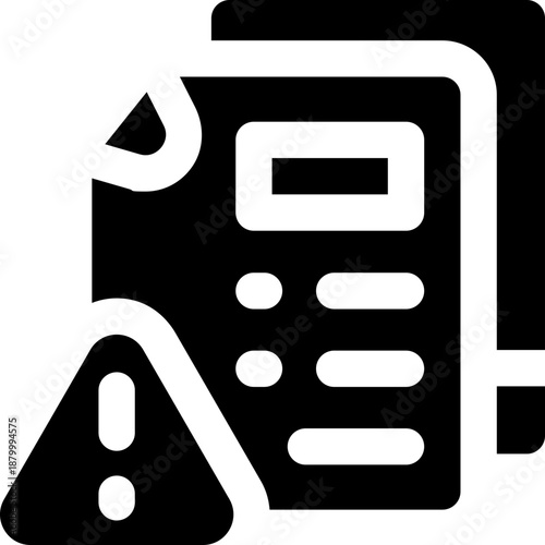 evaluation glyph icon. Strong and solid vector icon for websites, mobile interfaces, presentations, and visual branding. High quality and easy to edit.