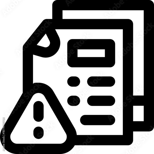 evaluation line icon. Clean and minimalist vector icon for websites, mobile apps, presentations, and logos. Fully scalable and customizable for any project.