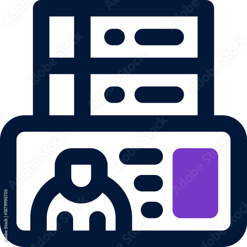 skill duotone icon. Sleek and modern vector icon for websites, mobile apps, marketing materials, and corporate design. Fully scalable and ready to use.