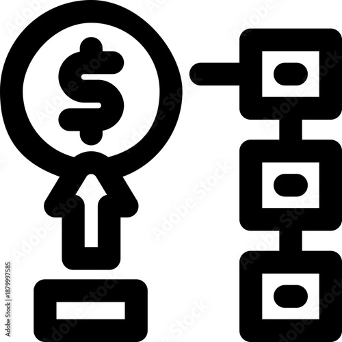 provider line icon. Clean and minimalist vector icon for websites, mobile apps, presentations, and logos. Fully scalable and customizable for any project.