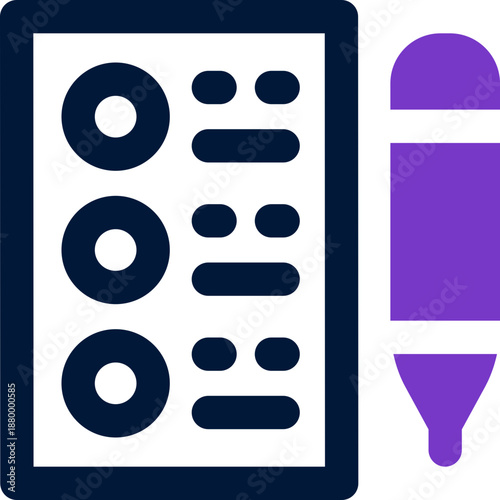 assignment duotone icon. Sleek and modern vector icon for websites, mobile apps, marketing materials, and corporate design. Fully scalable and ready to use.