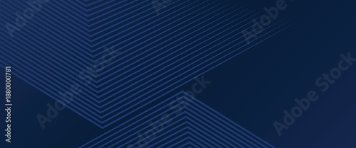 Futuristic abstract background with clean striped geometry and deep blue tones, adding depth and structure to contemporary design layouts.