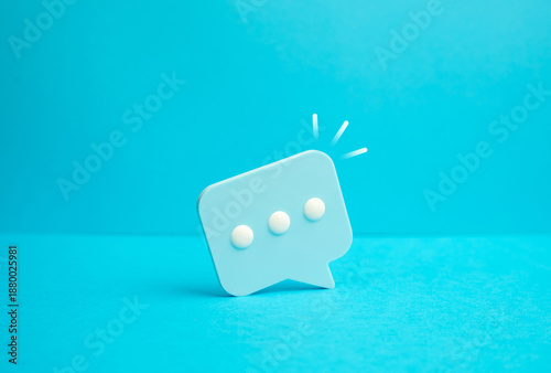 Canvas-taulu Comment bubble