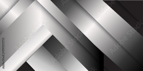 Abstract black and white gradient backgroud modern design
