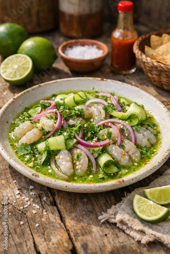 Aguachile de camarón 