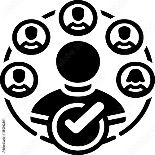 Expert Collaboration: An illustration symbolizes collaboration and expertise, emphasizing unity and partnership in a dynamic design.