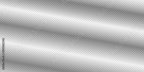 Abstract Wavy Gray Gradient on Transparent Checkerboard Background
