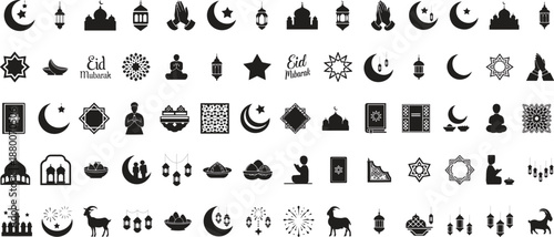 Ramadan Icon Set 2026
