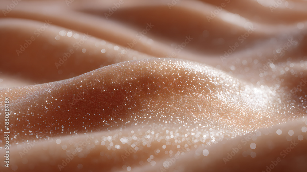 Fototapeta premium Close-Up on Skin Texture: A macro perspective unveils the intricate details of human skin, its delicate folds and subtle variations, radiating health and vitality.
