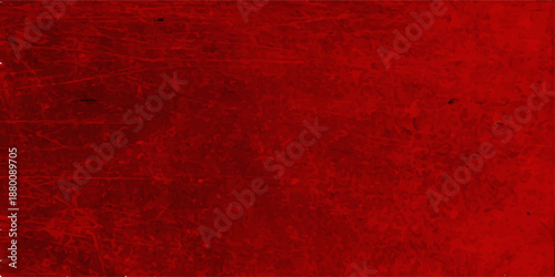 A dark red grunge wall texture with an old distressed paper pattern creates a vintage black and crimson paint backdrop for a dirty material art illustration