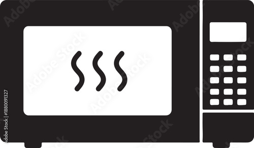 Black and white computer monitor displaying three curly brackets and a numeric keypad on the right side also transparent background