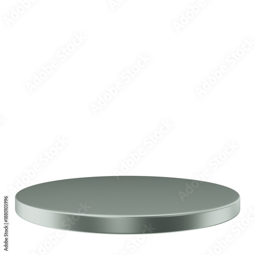 3D Single Podium for product display. 3d Render Podium 05