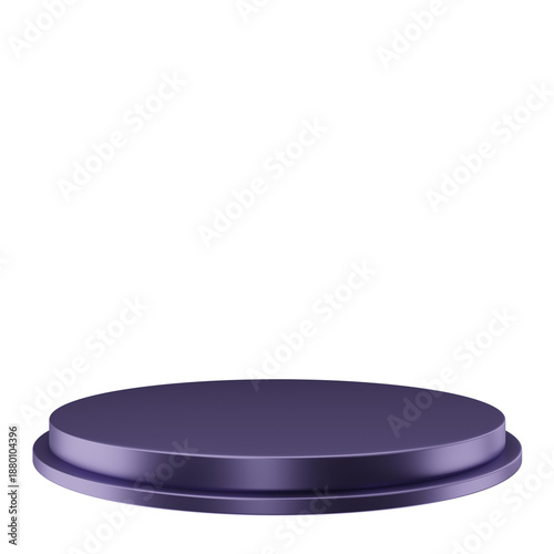 3d render podium 