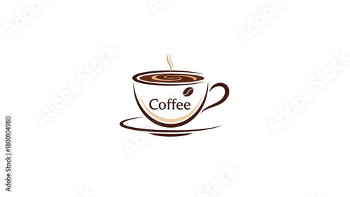 cup of coffee with beans