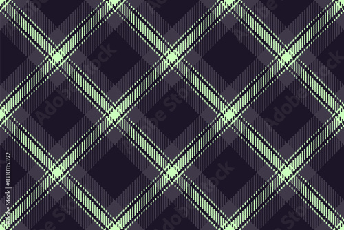 Setting tartan texture fabric, nobility pattern plaid seamless. Repetitive background check vector textile in dark and light colors.