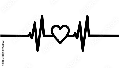 Herzschlag formt Herz (Heartbeat)
Modernes, schlichtes Geschenk für Partner, Familie oder Pflegeberufe. KI Generiert