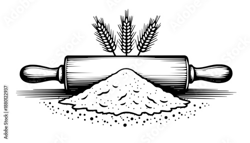 Nudelholz & Backmotive (Baking)
Perfekt für Backfans, Küchendeko oder Bäckerei-Geschenke.KI Generiert