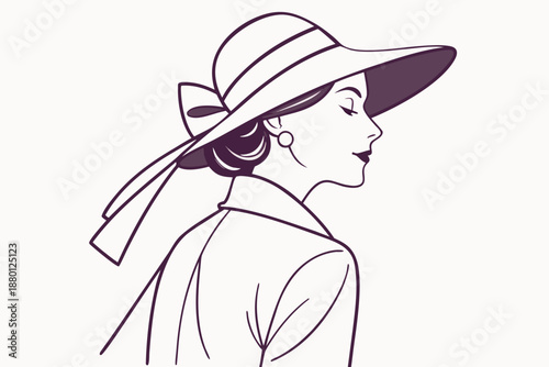 -minimalistic-flat-vector-illustration-of-a-fashio.eps