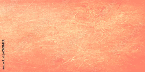 A vintage pink and red grunge textured wall background with aged paper patterns and a rough material surface design featuring a macro closeup of a dirty old paint color and meat ham texture