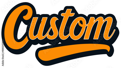 Custom Hand Lettering Typography Logo Design