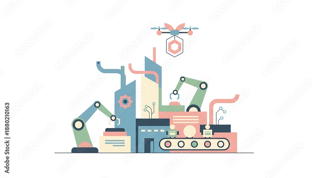 Obraz premium Collaborative Robotics and Automation in Manufacturing