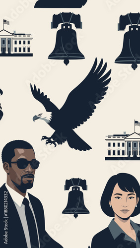 A confident businesswoman leads a meeting, inspiring teamwork and success in a modern office setting.