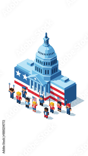 A dynamic group of professionals working together in a modern office setting, ideal for business presentations and team-building content.